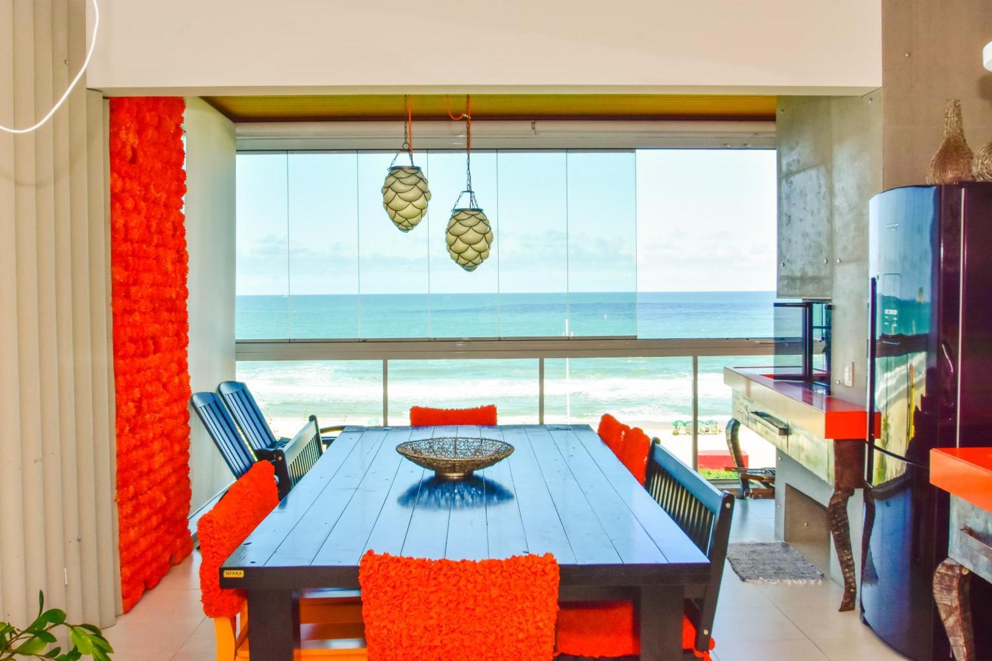 Apartamento frente mar na Praia do Santinho N880 Florianopolis Exterior foto