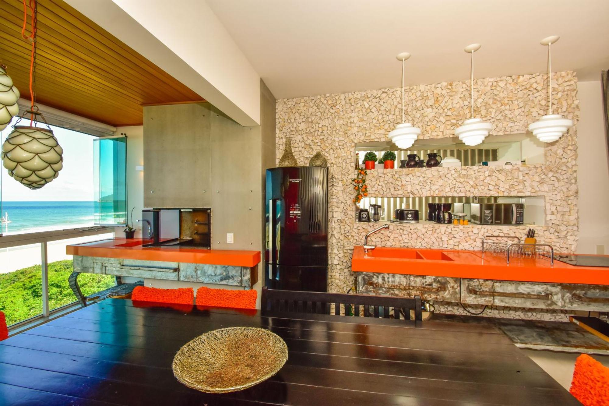 Apartamento frente mar na Praia do Santinho N880 Florianopolis Exterior foto
